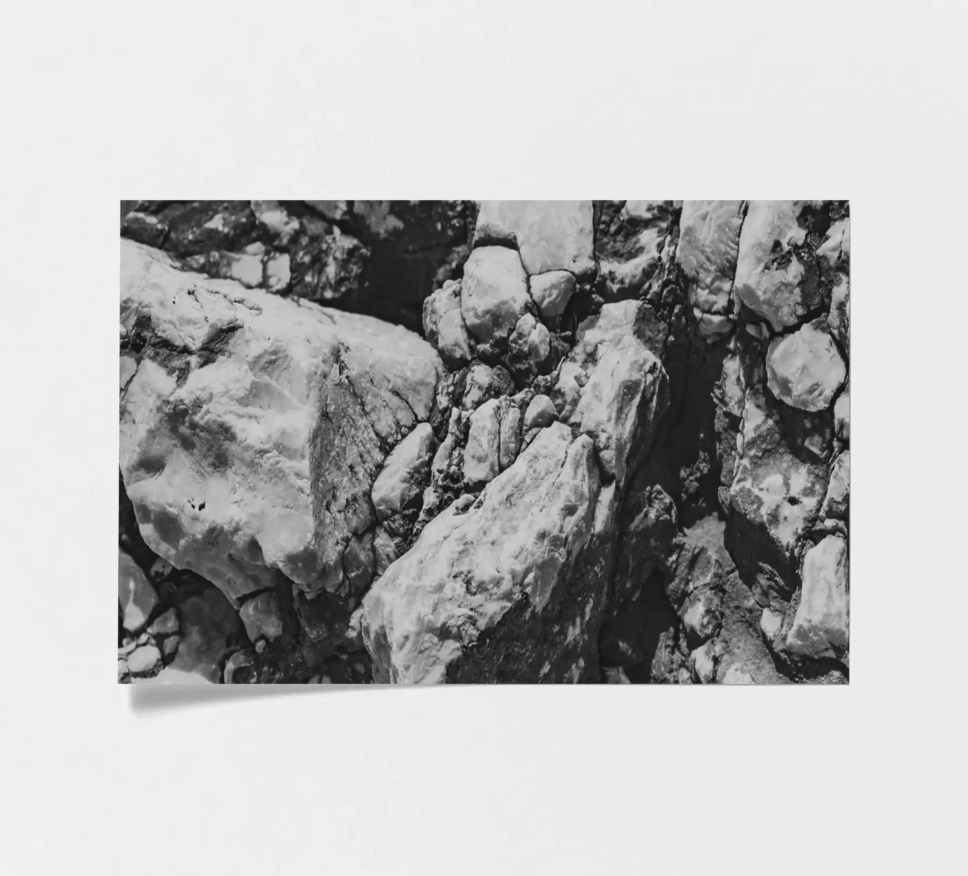 Solid stone structure Stickerbogen von Carinaprint