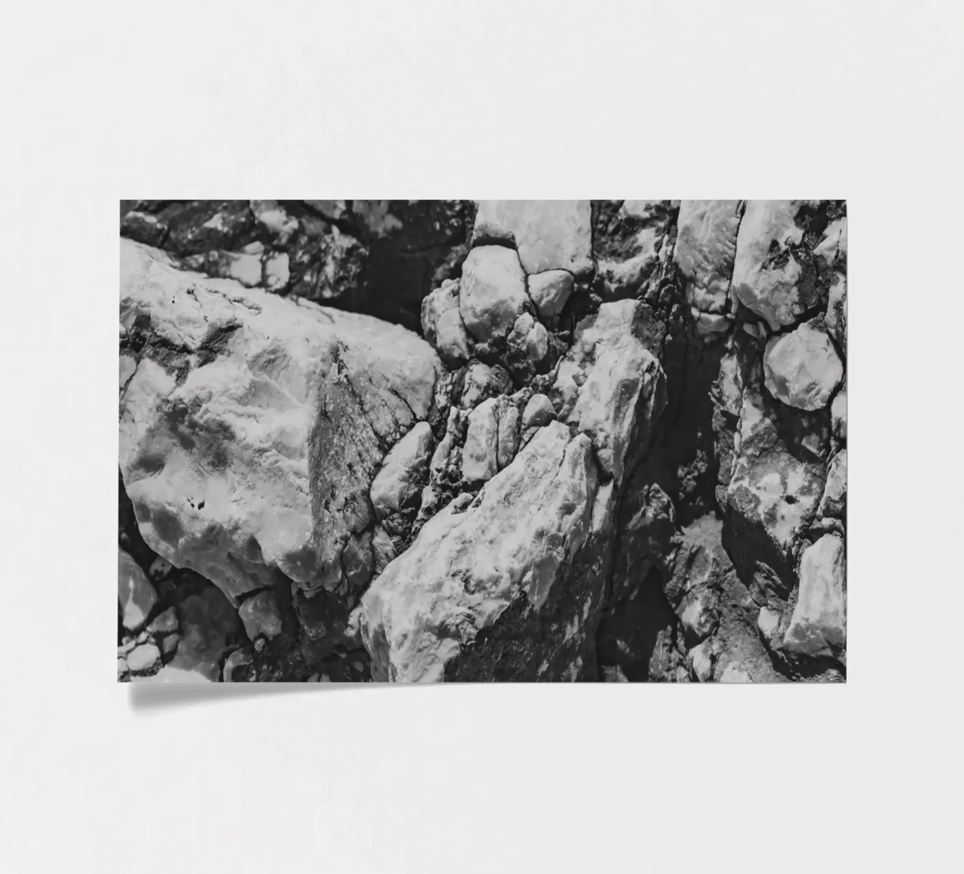 Solid stone structure planche autocollant de Carinaprint