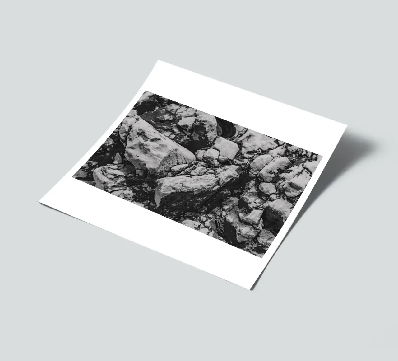 Solid stone structure sticker sheet by Carinaprint