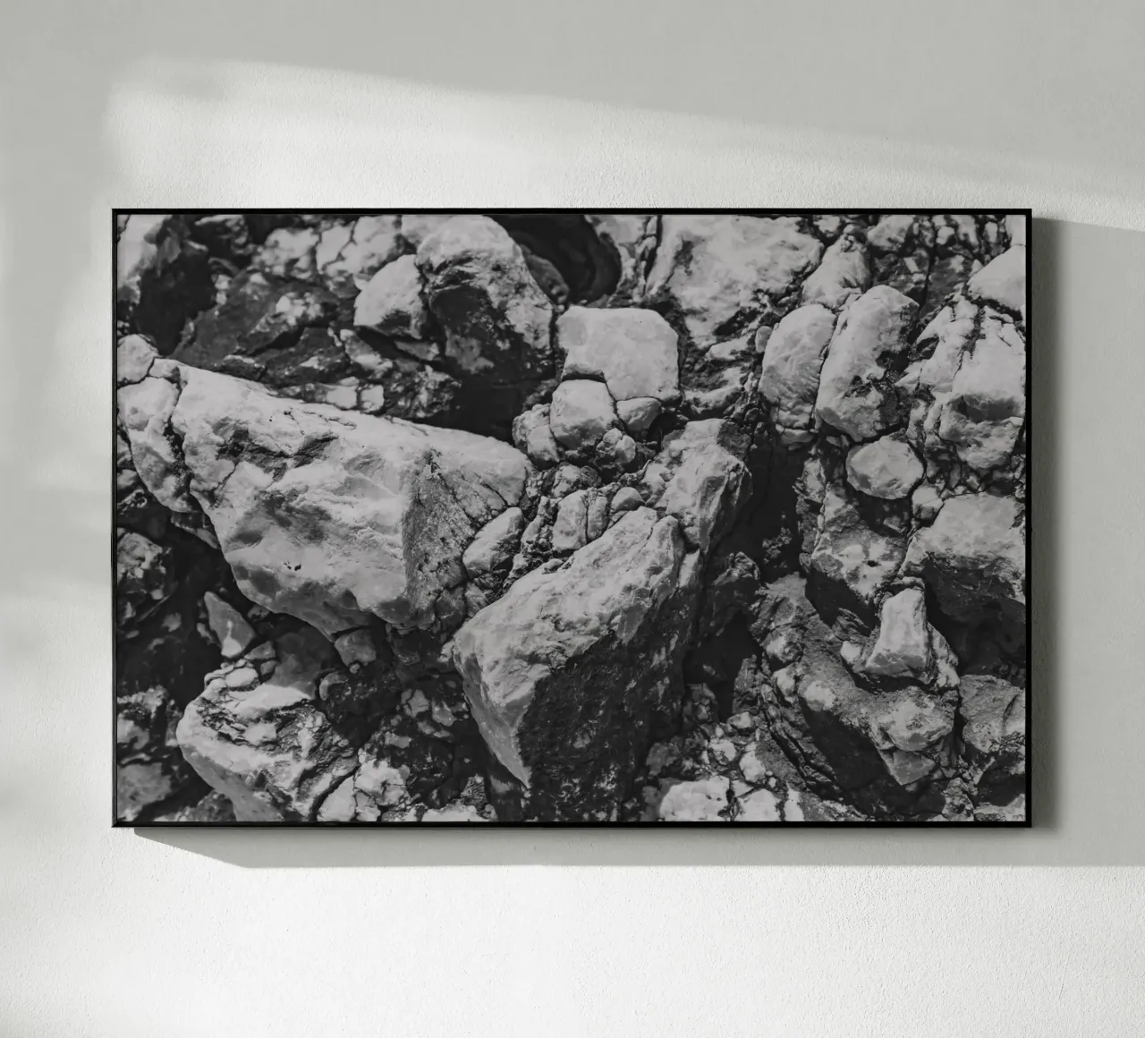 Solid stone structure Acryl-Glas von Carinaprint