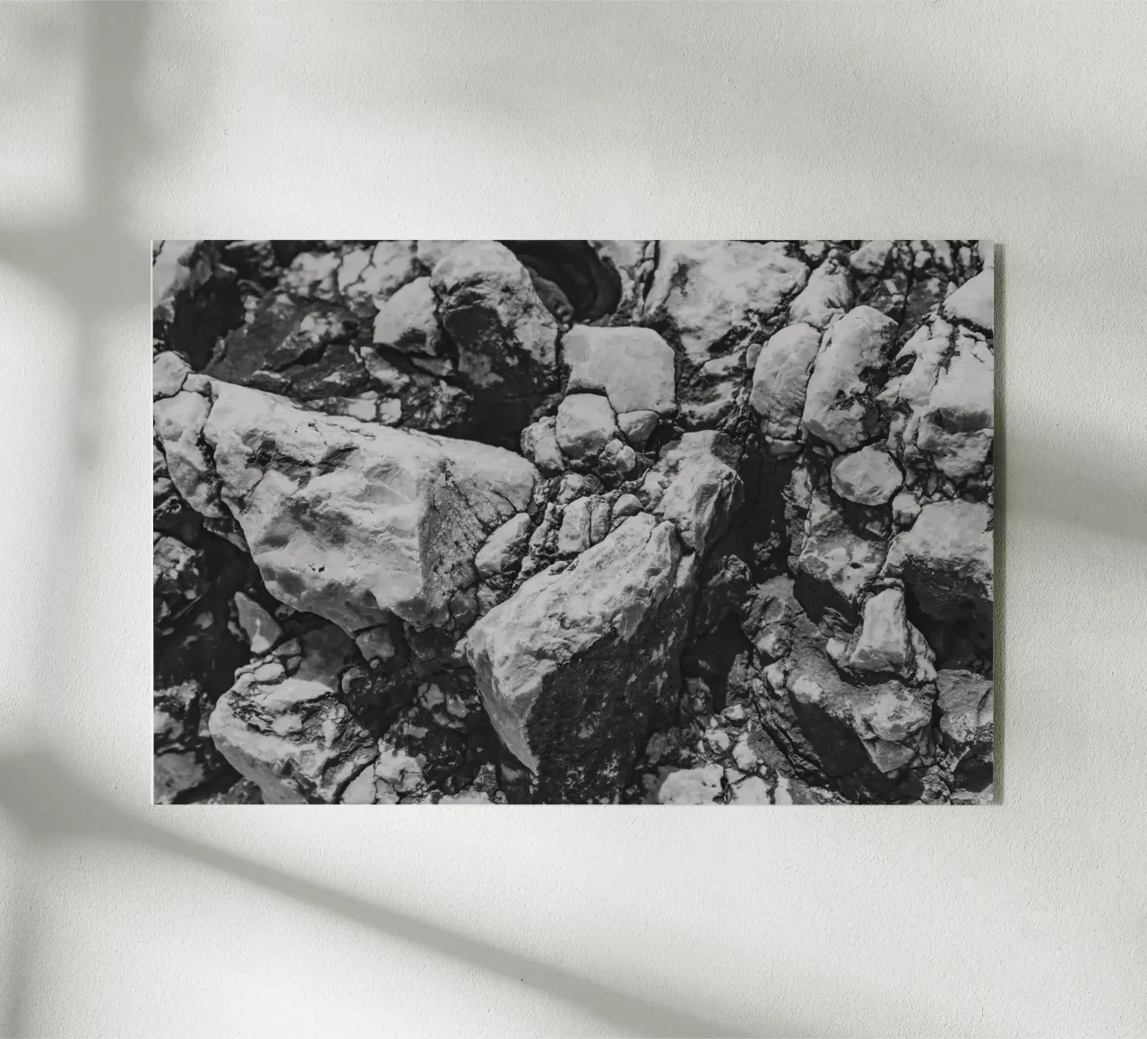 Solid stone structure Acryl-Glas von Carinaprint