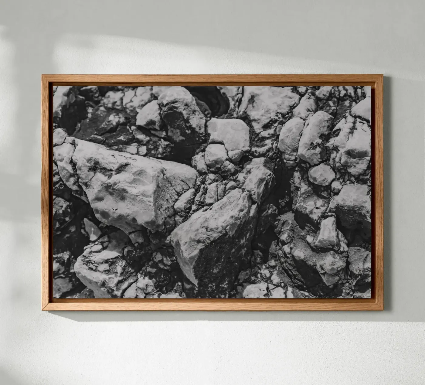Solid stone structure Forex-Platte von Carinaprint