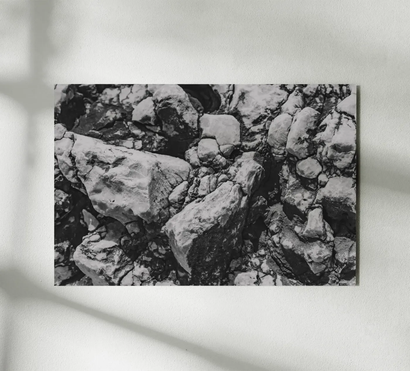 Solid stone structure Forex-Platte von Carinaprint