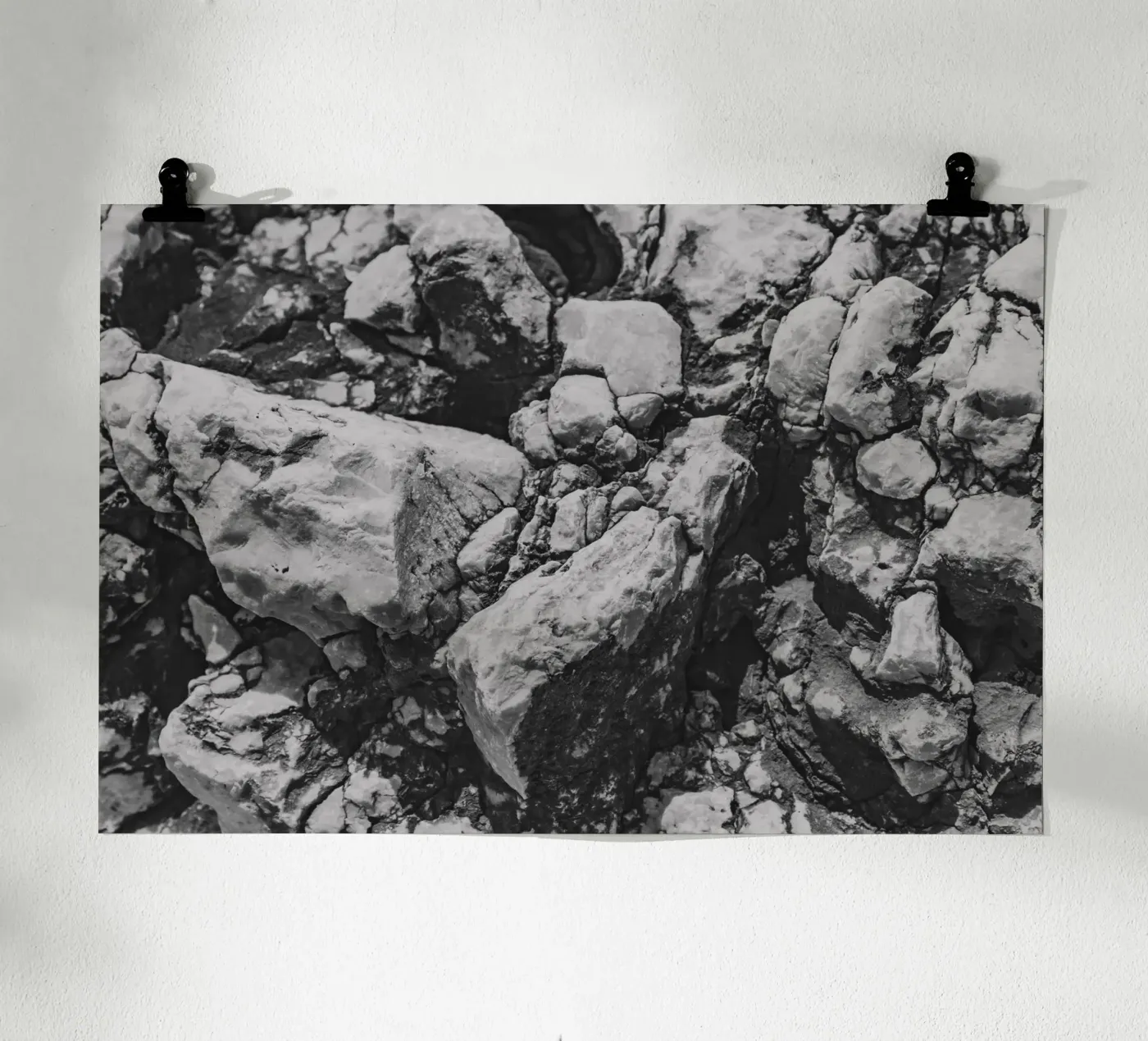 Solid stone structure poster de Carinaprint