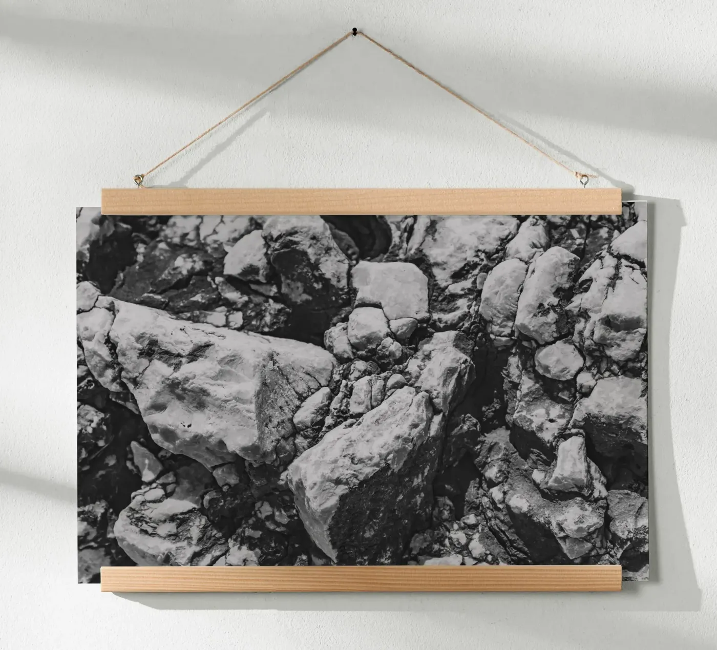 Solid stone structure poster de Carinaprint