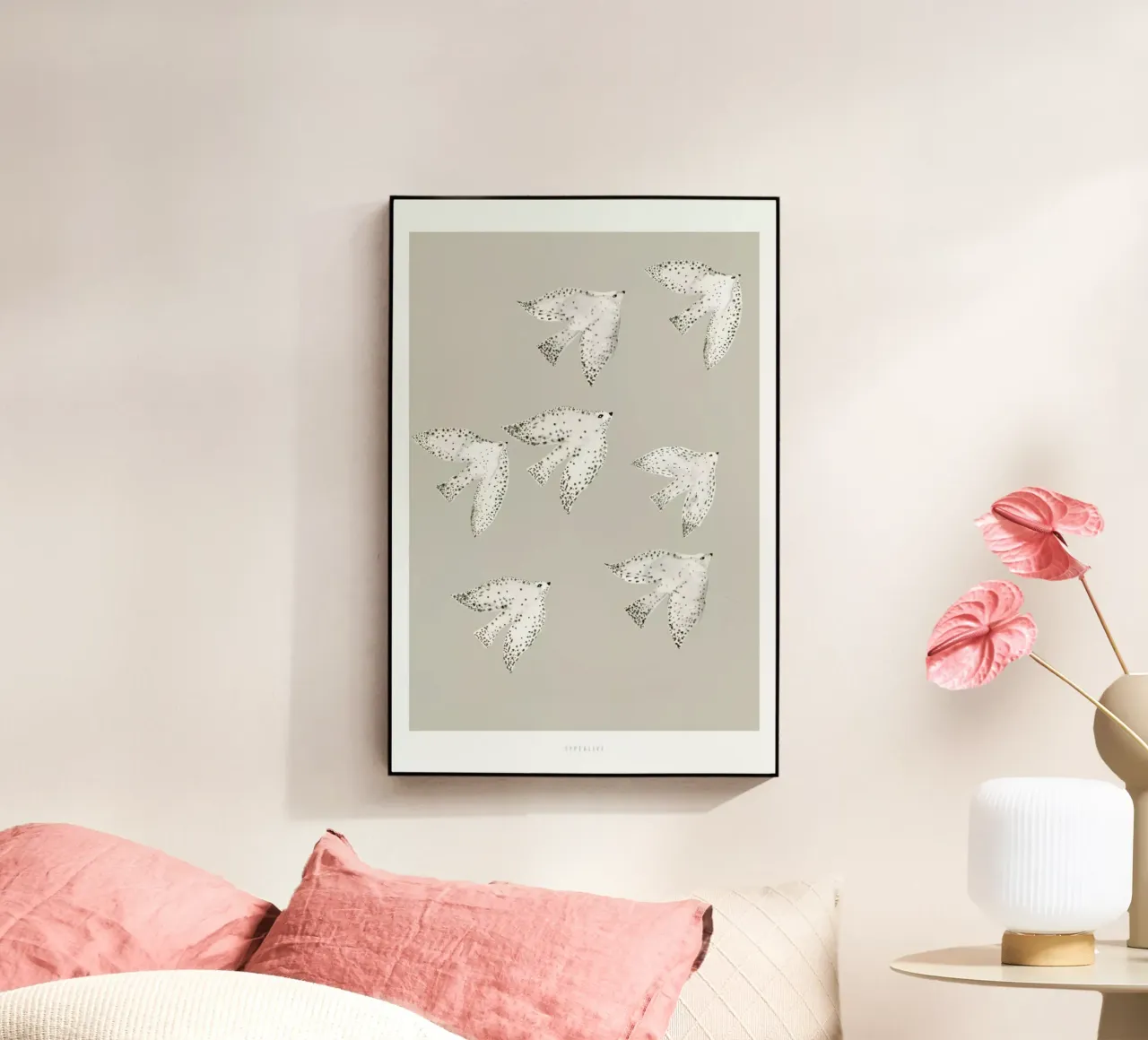 Birds With Dots plexiglass da typealive