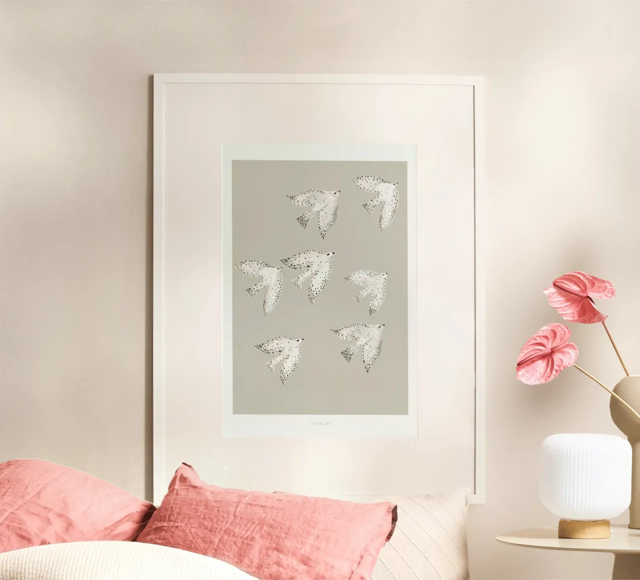 Birds With Dots poster da typealive