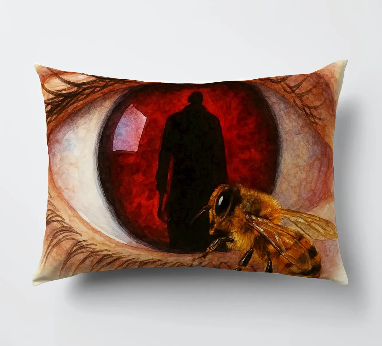 candyman ridipingere l'immaginazione ad acquerello cuscino da SIQAYA