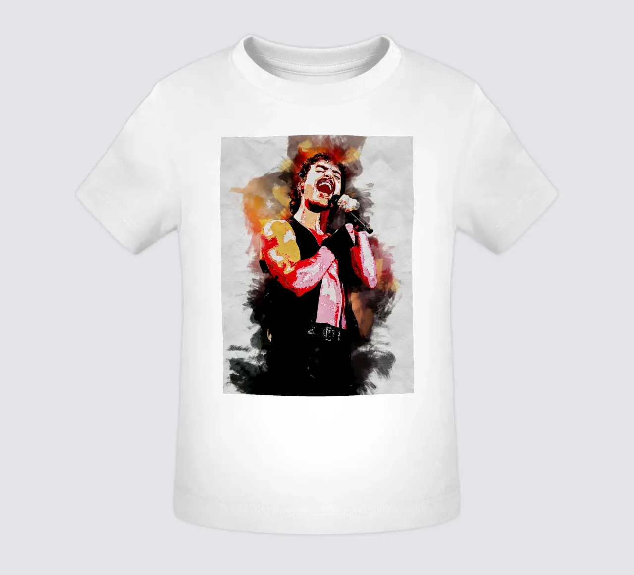 Art of Benson Boone baby t-shirt by neonartroom