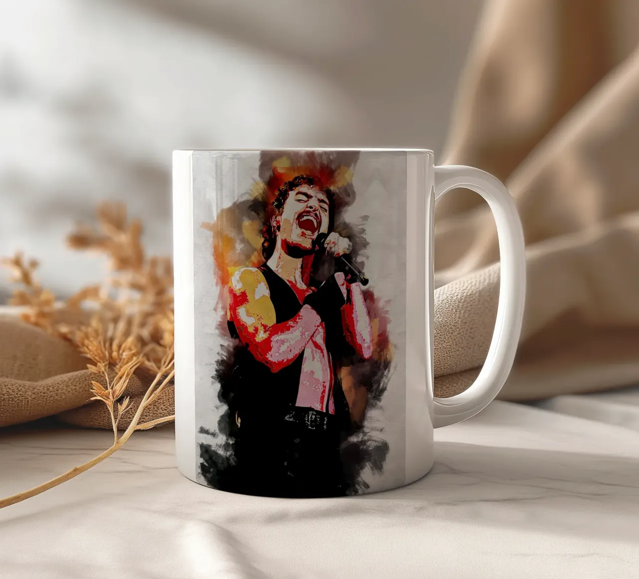 Arte di Benson Boone tazza in ceramica da neonartroom