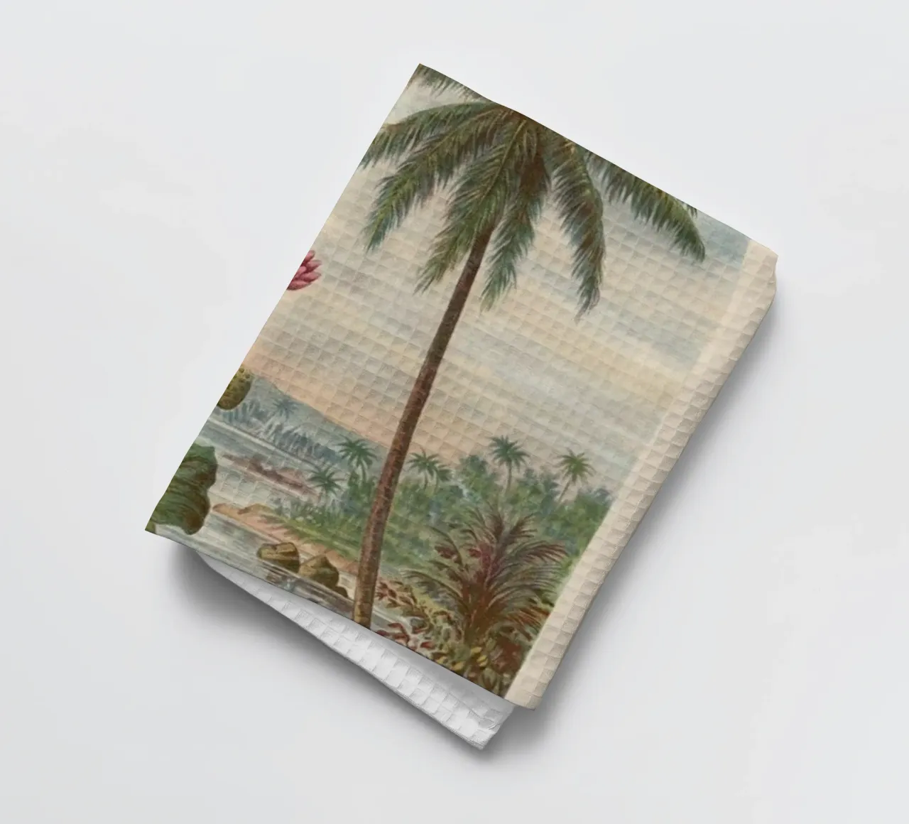 Lotus Flowers canovaccio da cucina da Flora & Fauna