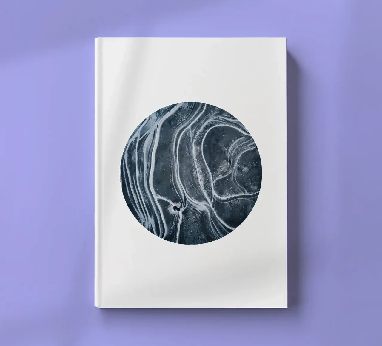 Entity Abstract, Black & White Scandinavian Texture Lines notebook by 83oranges