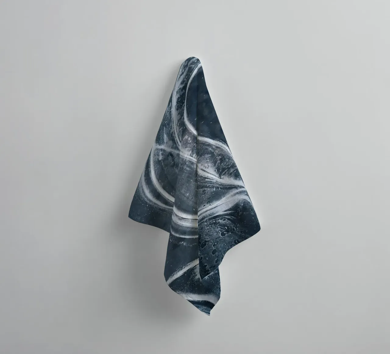Entity Abstract, Black & White Scandinavian Texture Lines towel by 83oranges