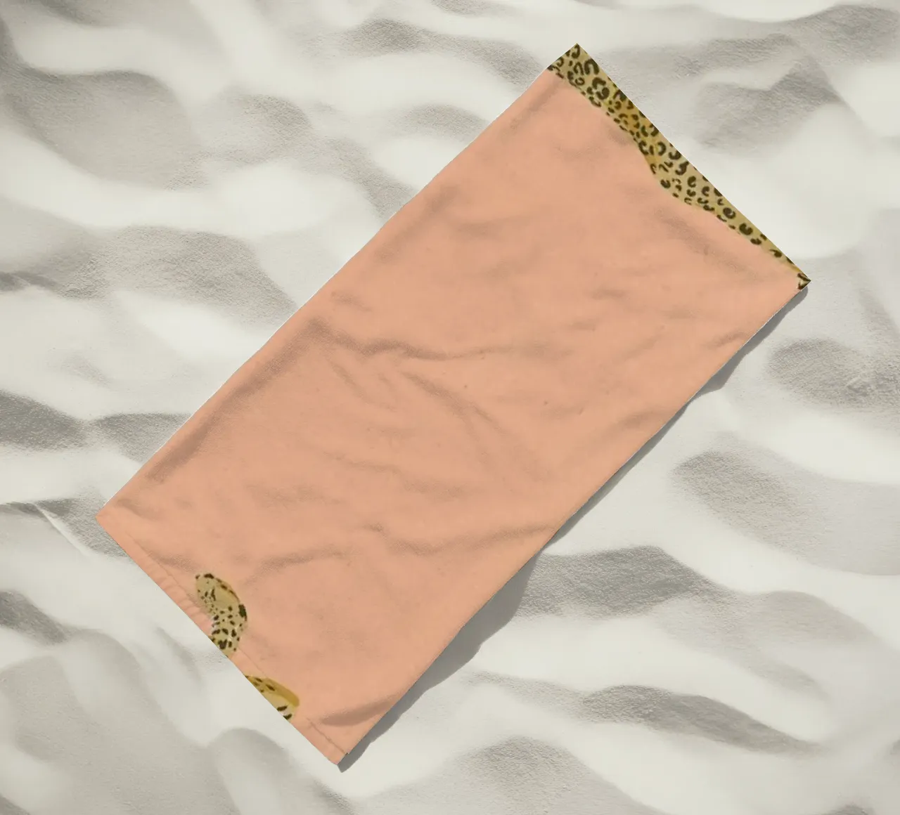 Sunset Leopards telo mare da Laura Graves