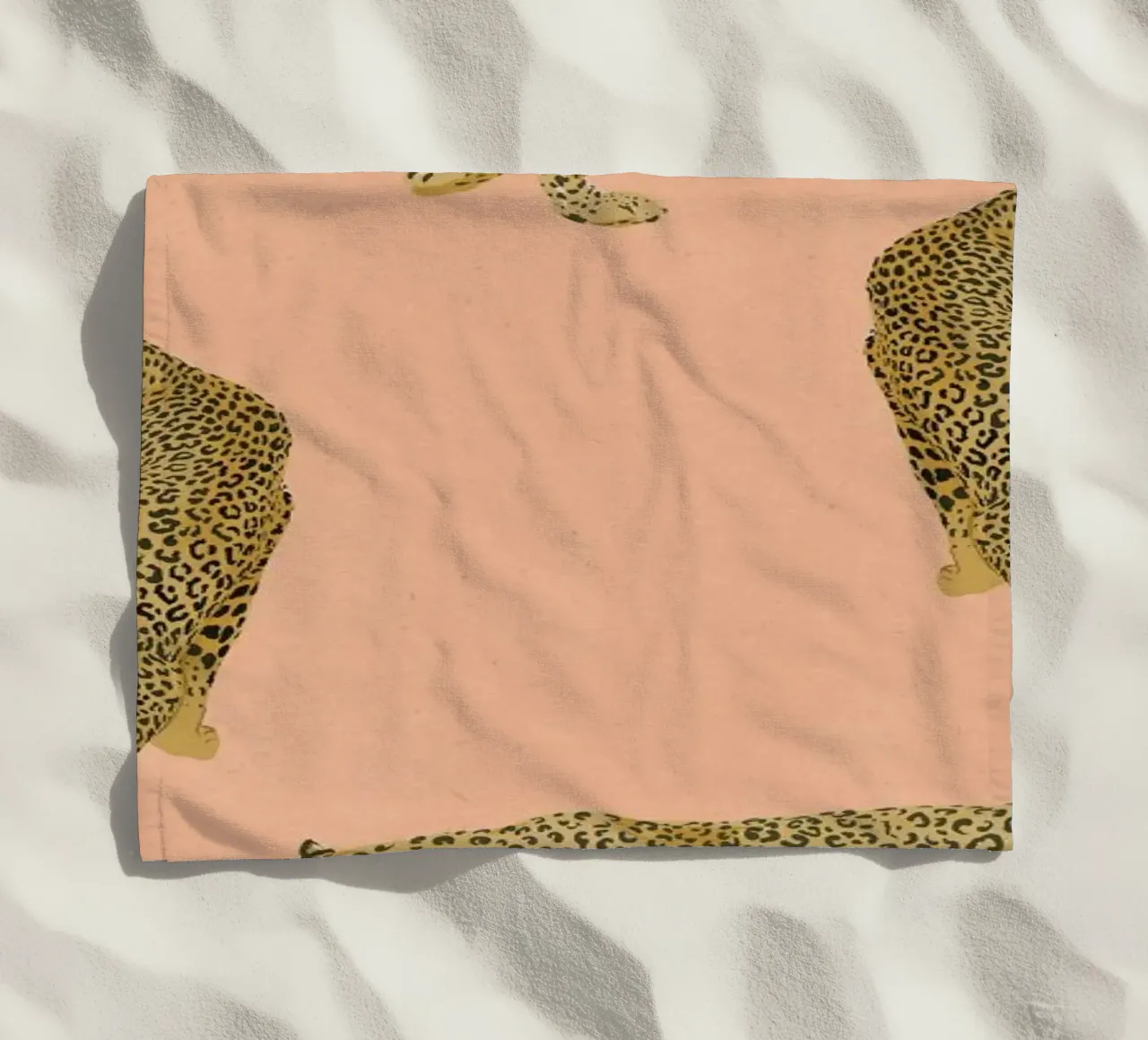 Sunset Leopards telo mare da Laura Graves