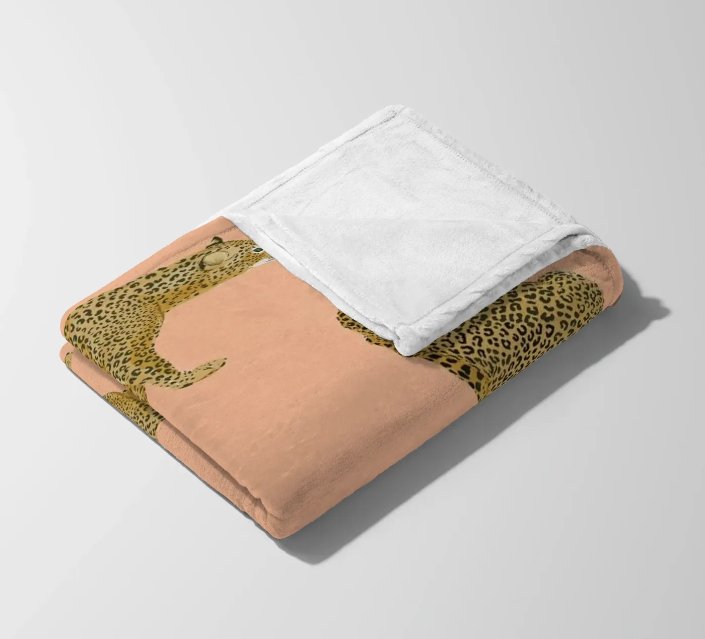 Sunset Leopards fleecedeken van Laura Graves