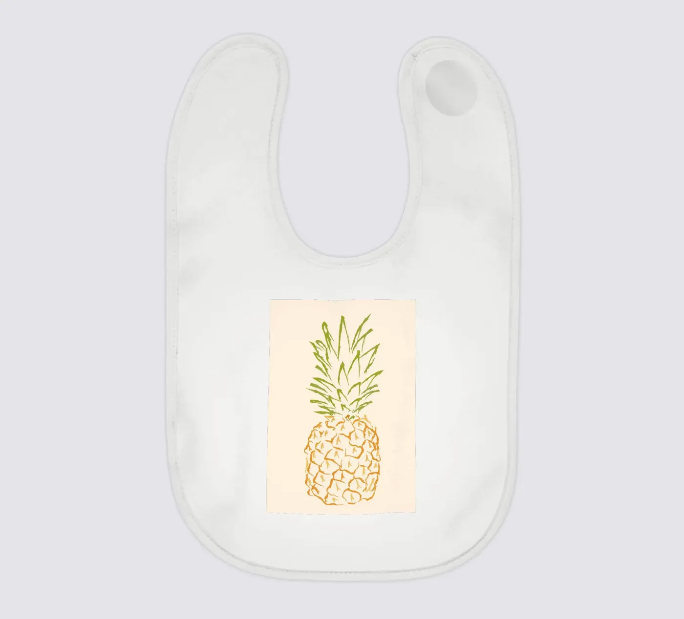 Pineapple baby slabbetje van Flow Line