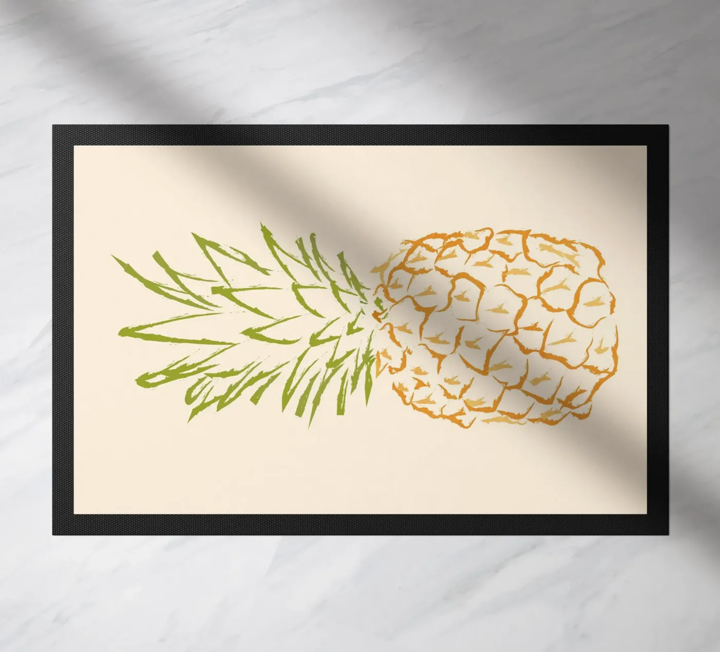 Pineapple deurmat van Flow Line