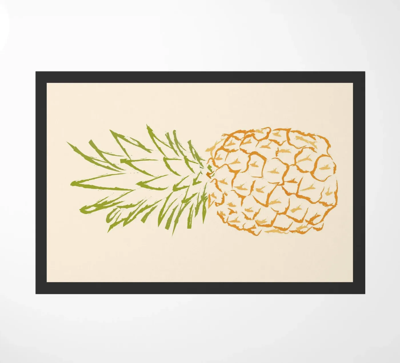 Pineapple deurmat van Flow Line