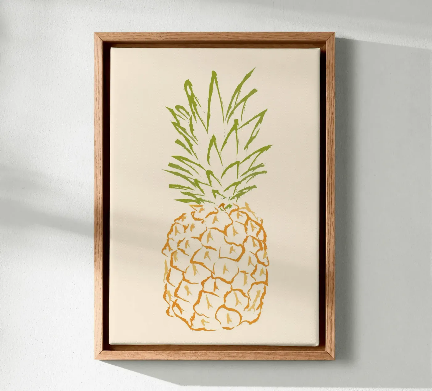 Pineapple canvas van Flow Line