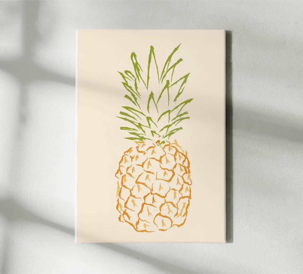 Pineapple tela con Cornice a cassetta da Flow Line