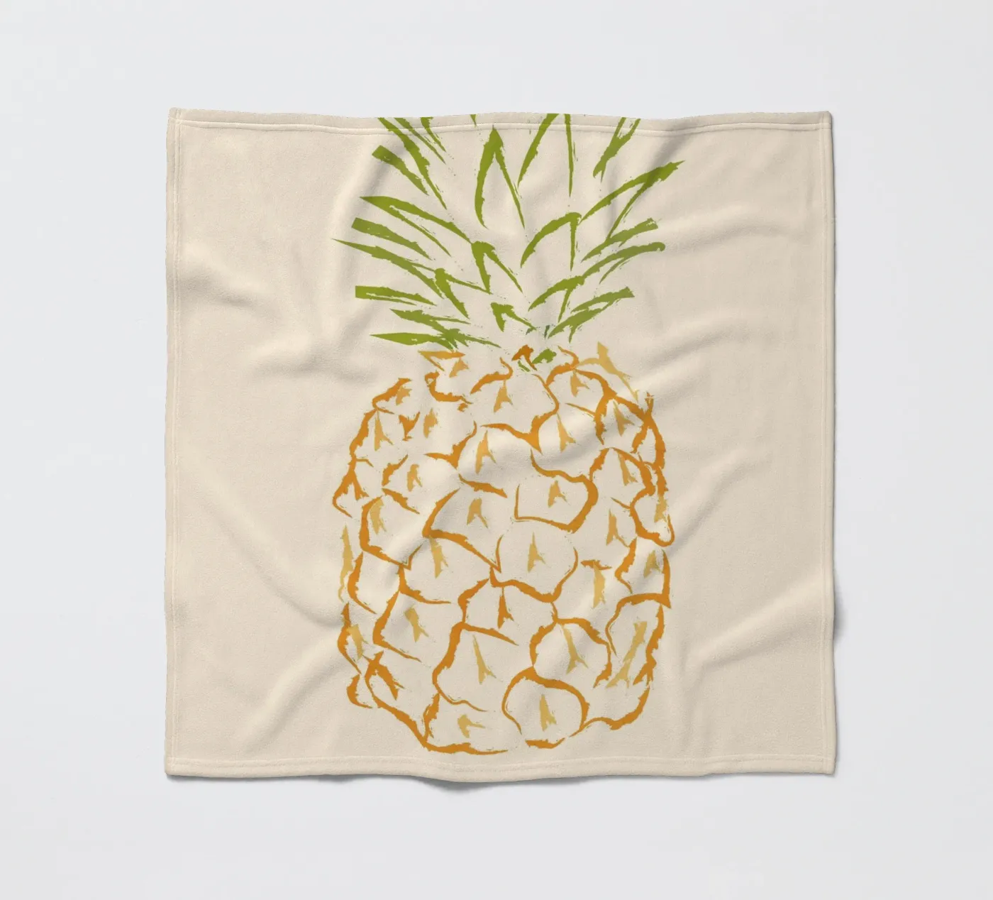Pineapple fleecedeken van Flow Line