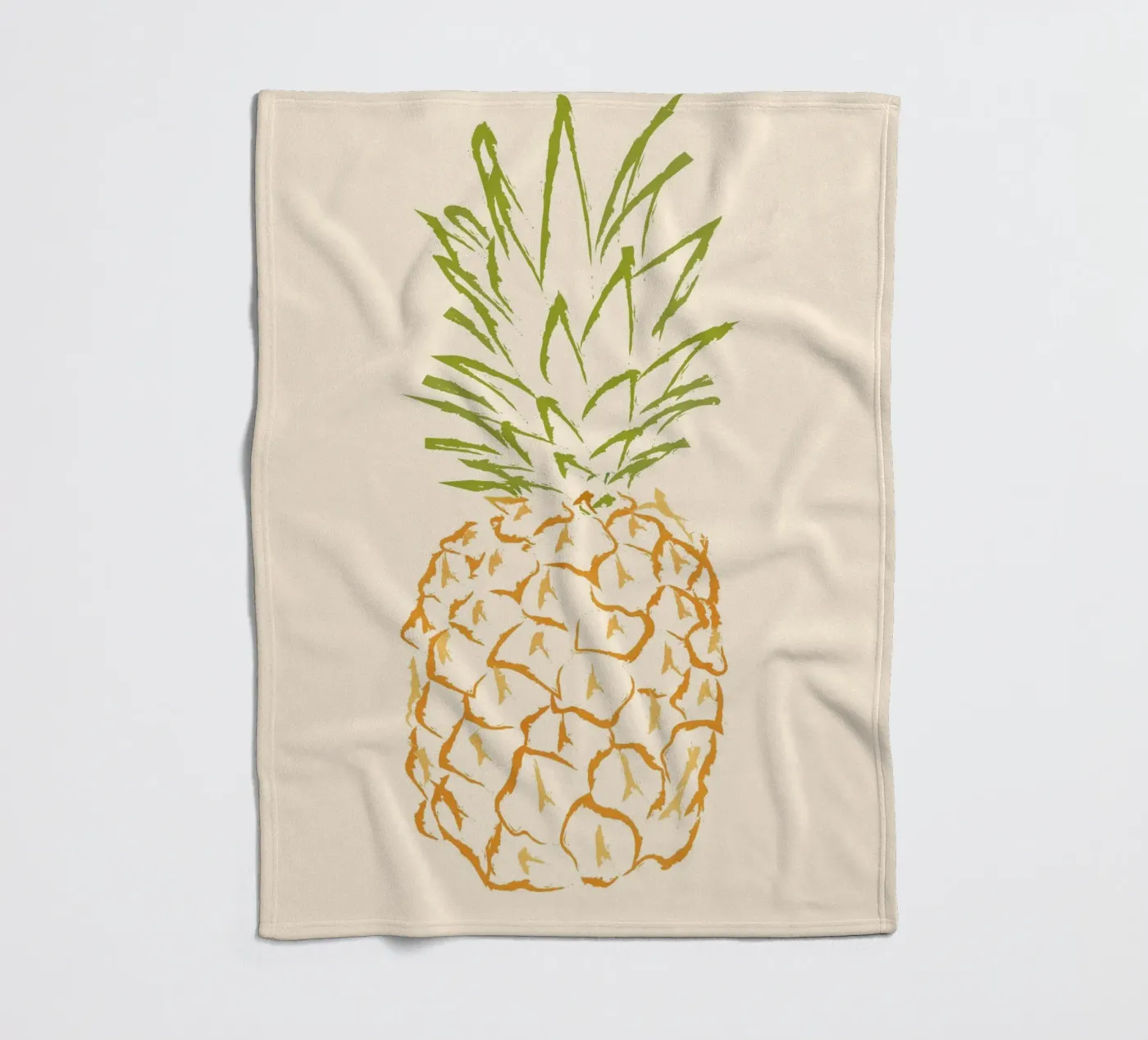 Pineapple coperta in pile da Flow Line