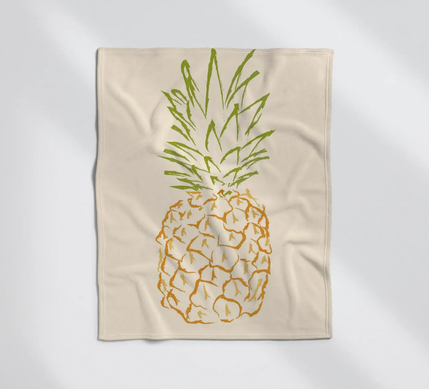 Pineapple fleecedeken van Flow Line