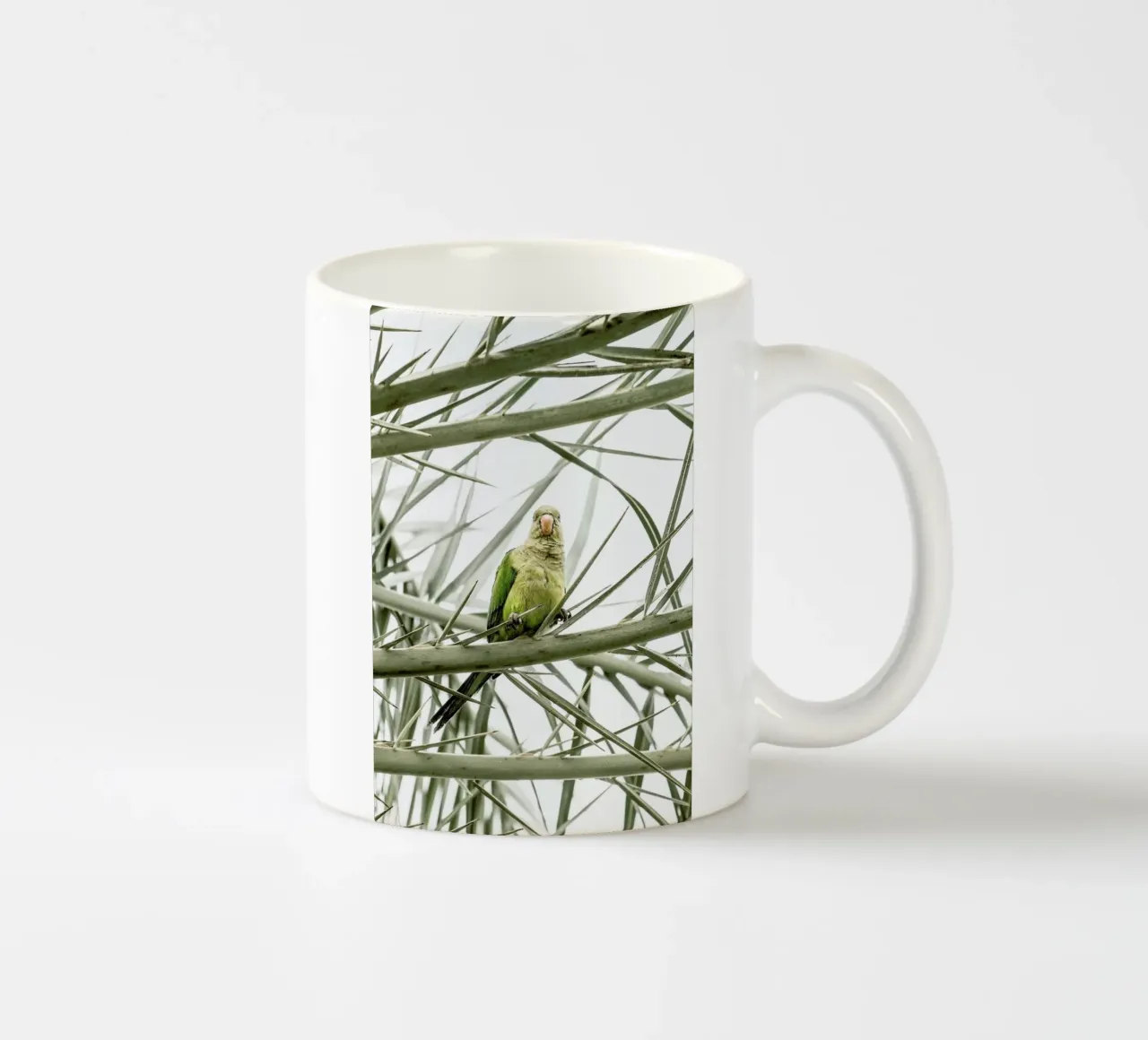 Parrot tazza in ceramica da Victoria Frost
