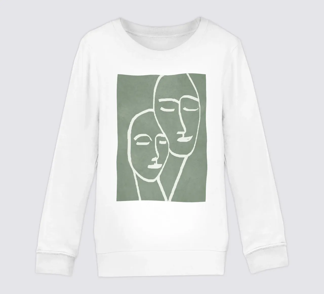 Abstract Masks felpa bambino da Flow Line