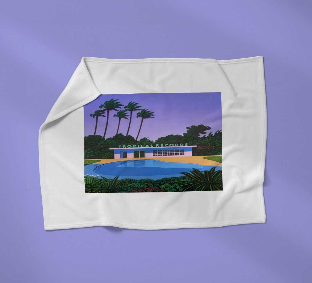 Record tropicale Hiroshi Nagai coperta in pile da Perdana shop