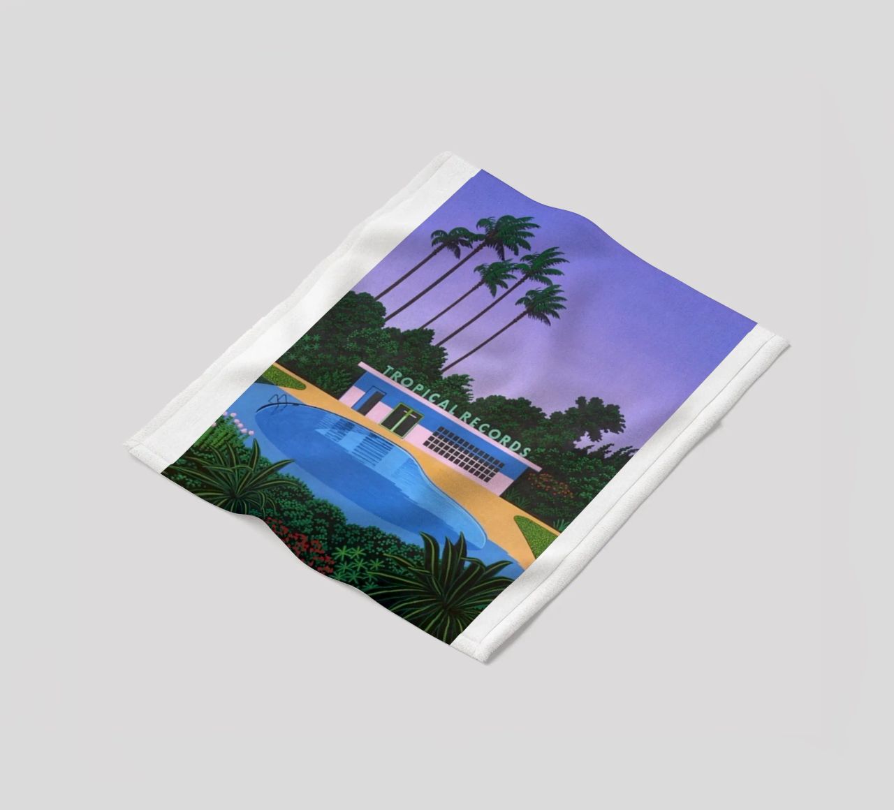 Record tropicale Hiroshi Nagai coperta in pile da Perdana shop