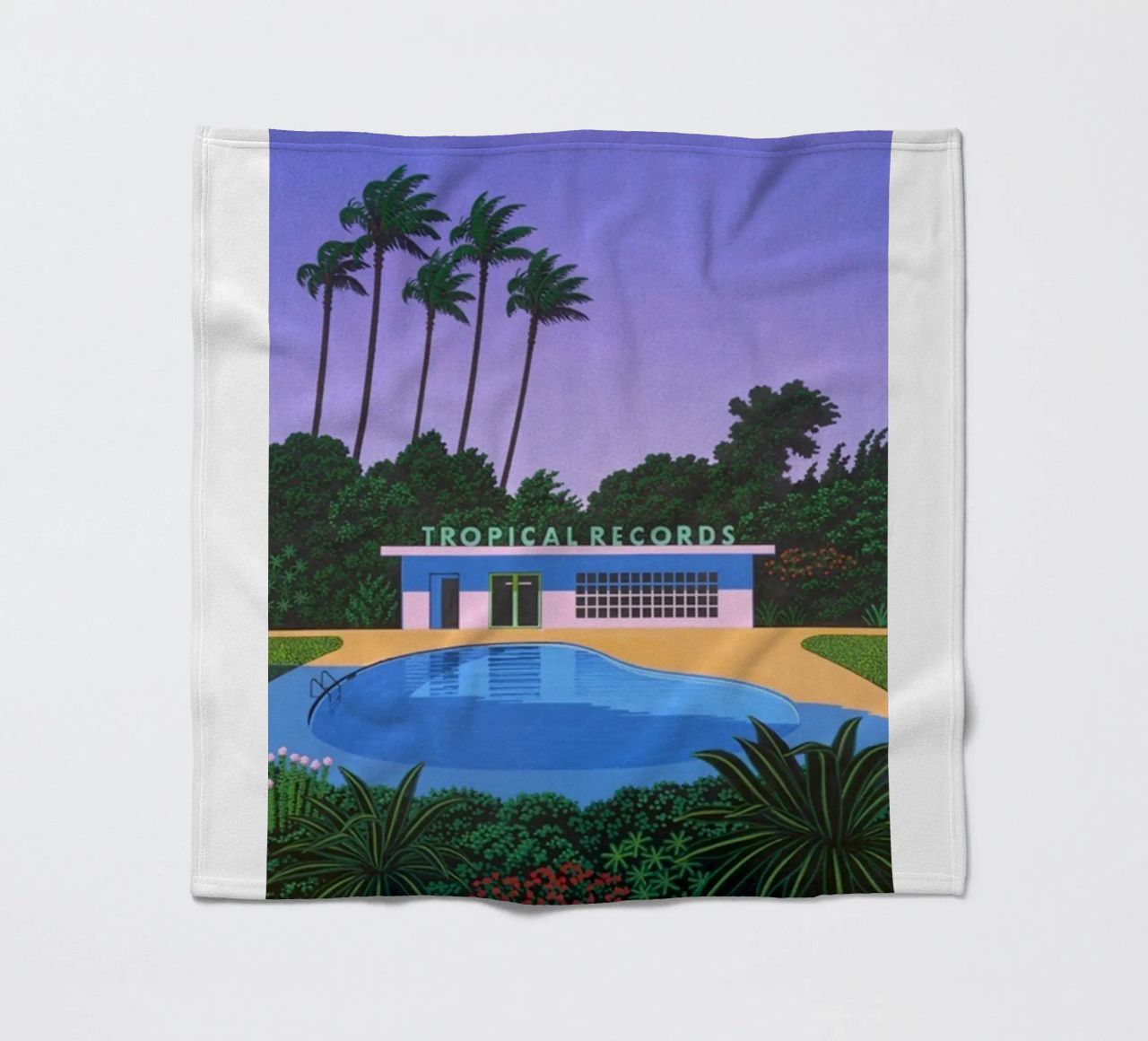 Record tropicale Hiroshi Nagai coperta in pile da Perdana shop