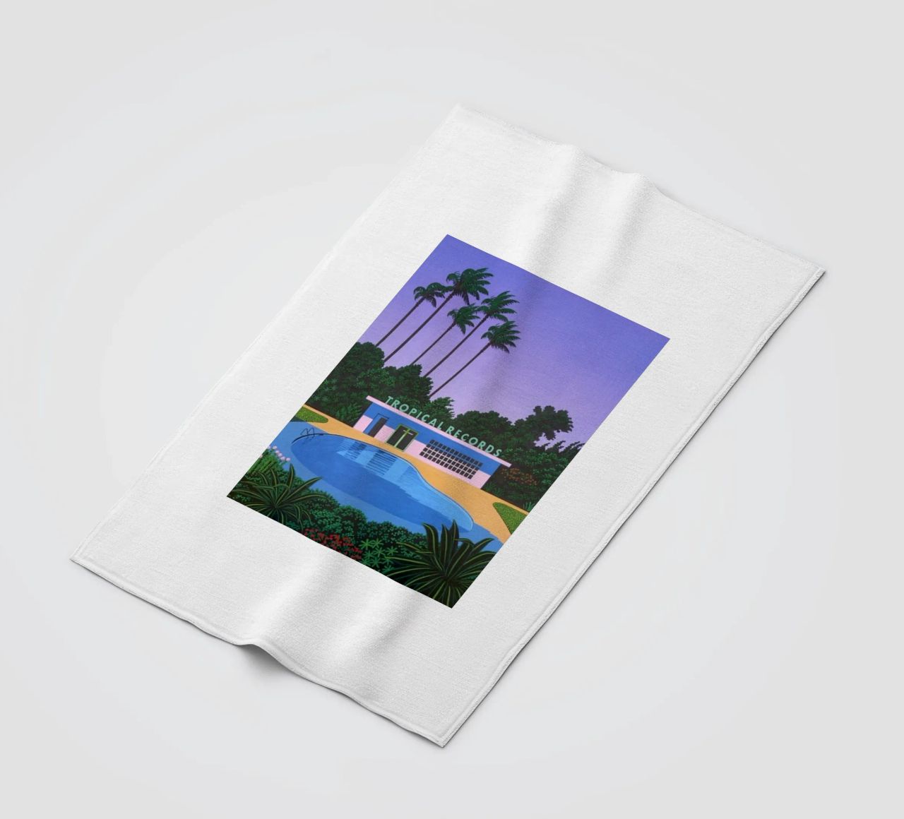 Record tropicale Hiroshi Nagai coperta in pile da Perdana shop