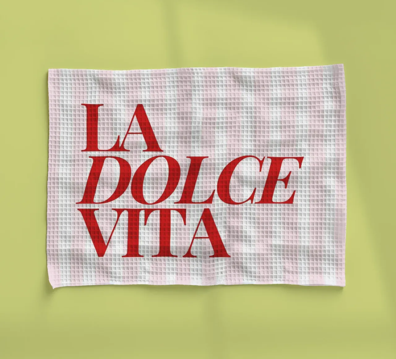 La Dolce Vita, Italy tea towel by DolceVita