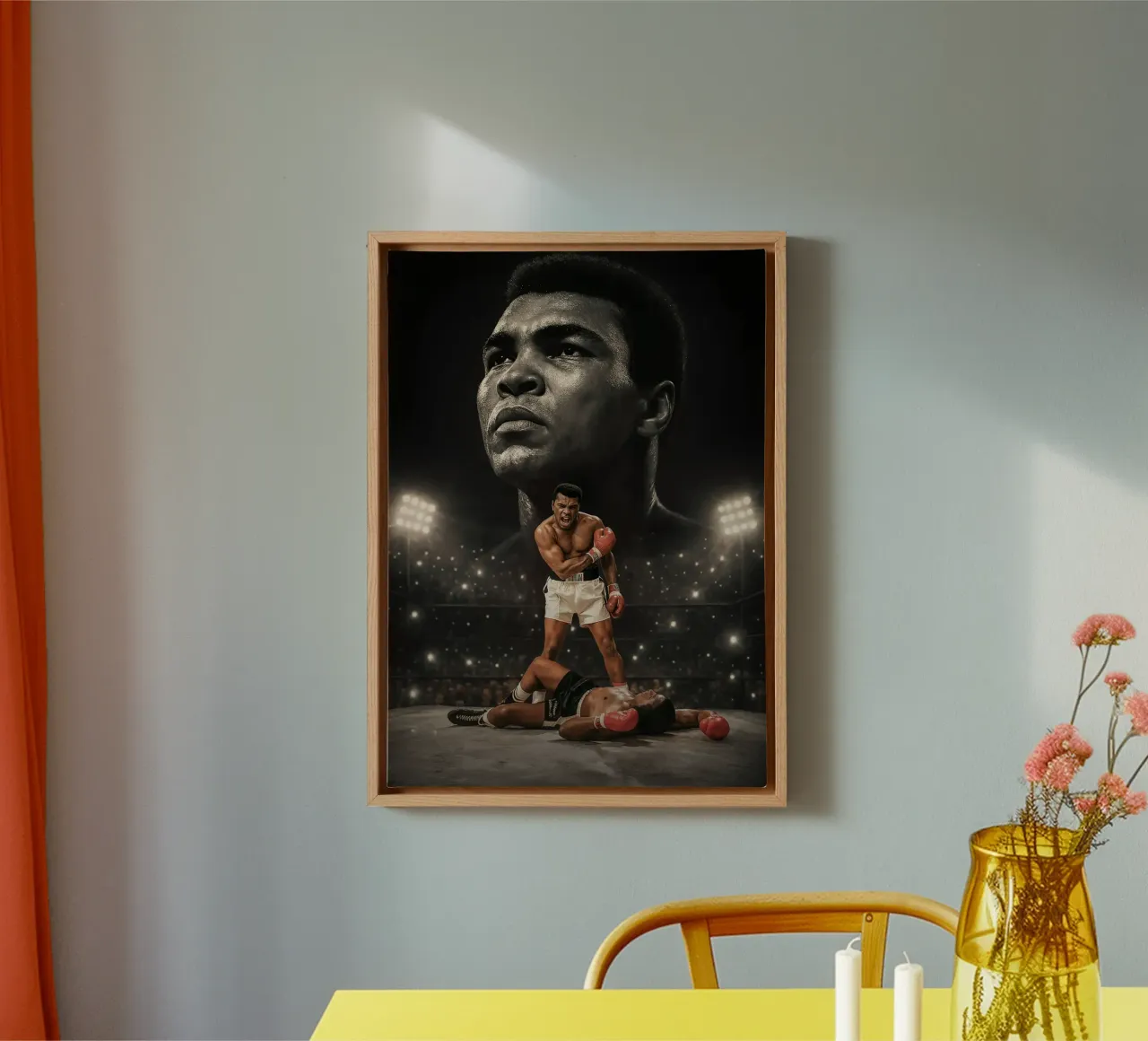 Muhammad Ali - The Greatest of all Time canvas by Lootprint