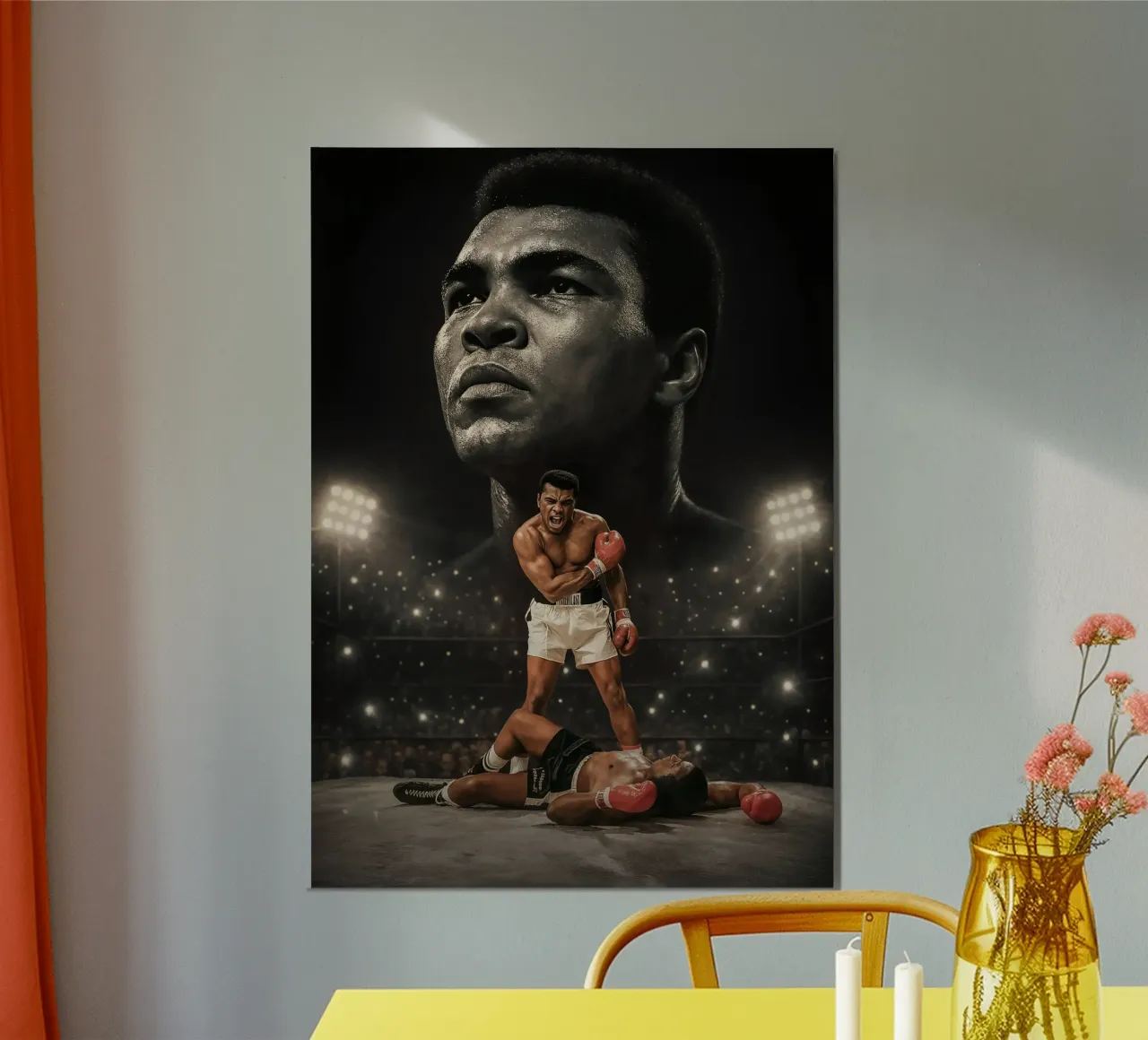 Muhammad Ali - The Greatest of all Time carta hahnemühle da Lootprint