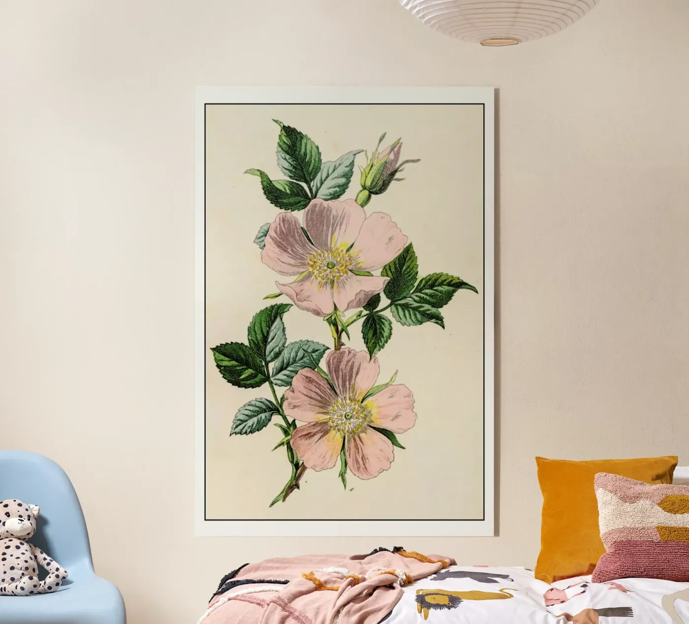 Pastel Roses plexiglass da Flora & Fauna