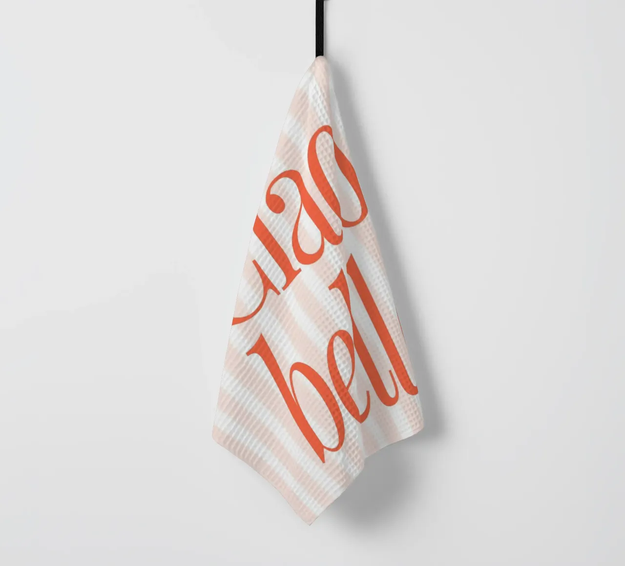 Ciao Bella, imprimé d'été graphique rayé torchon de TheCocktailClub