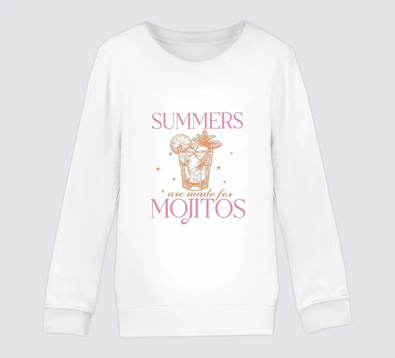 Mojito Cocktail Print, Summer Print sweat enfant de TheCocktailClub
