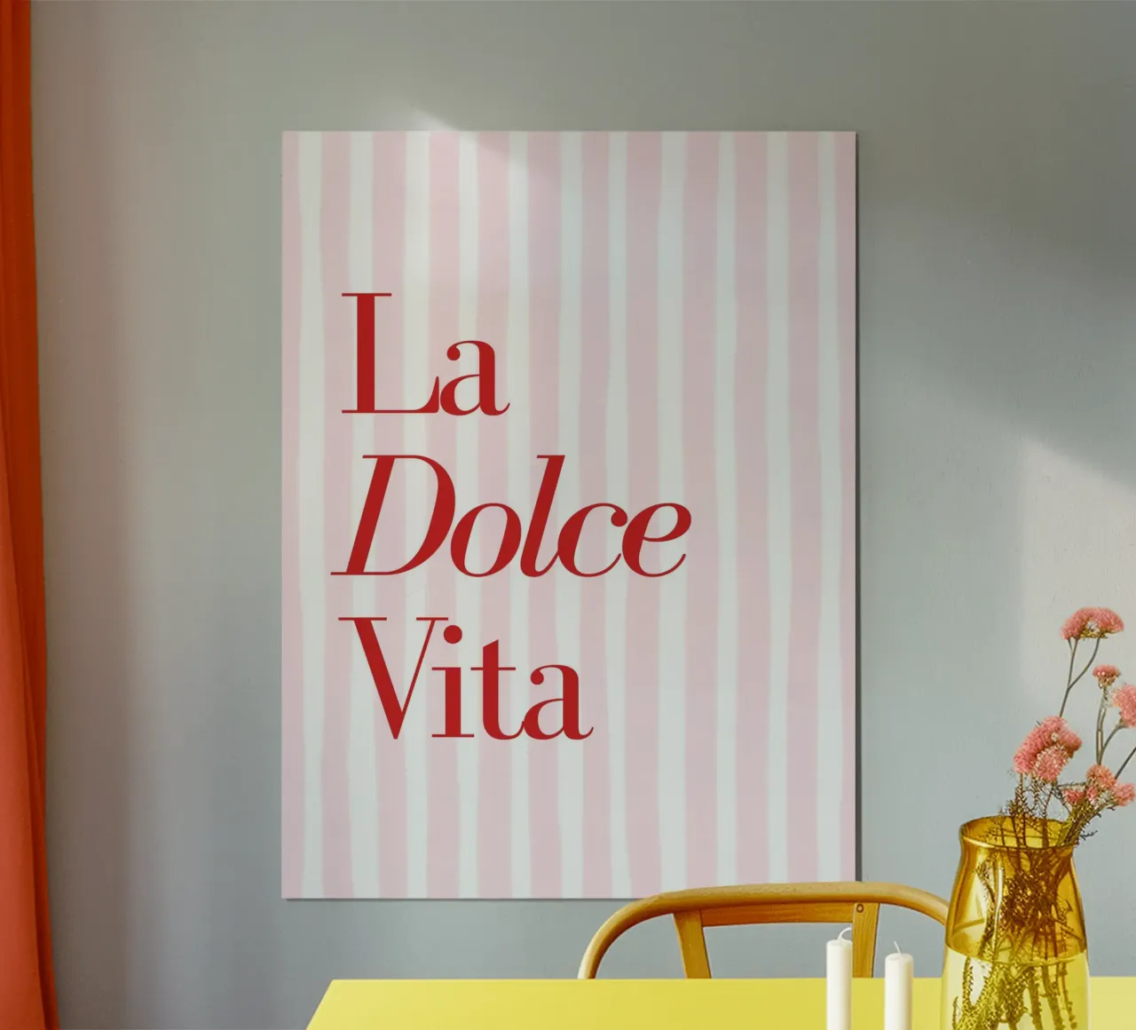 La Dolce Vita, Italy Print poster da TheCocktailClub
