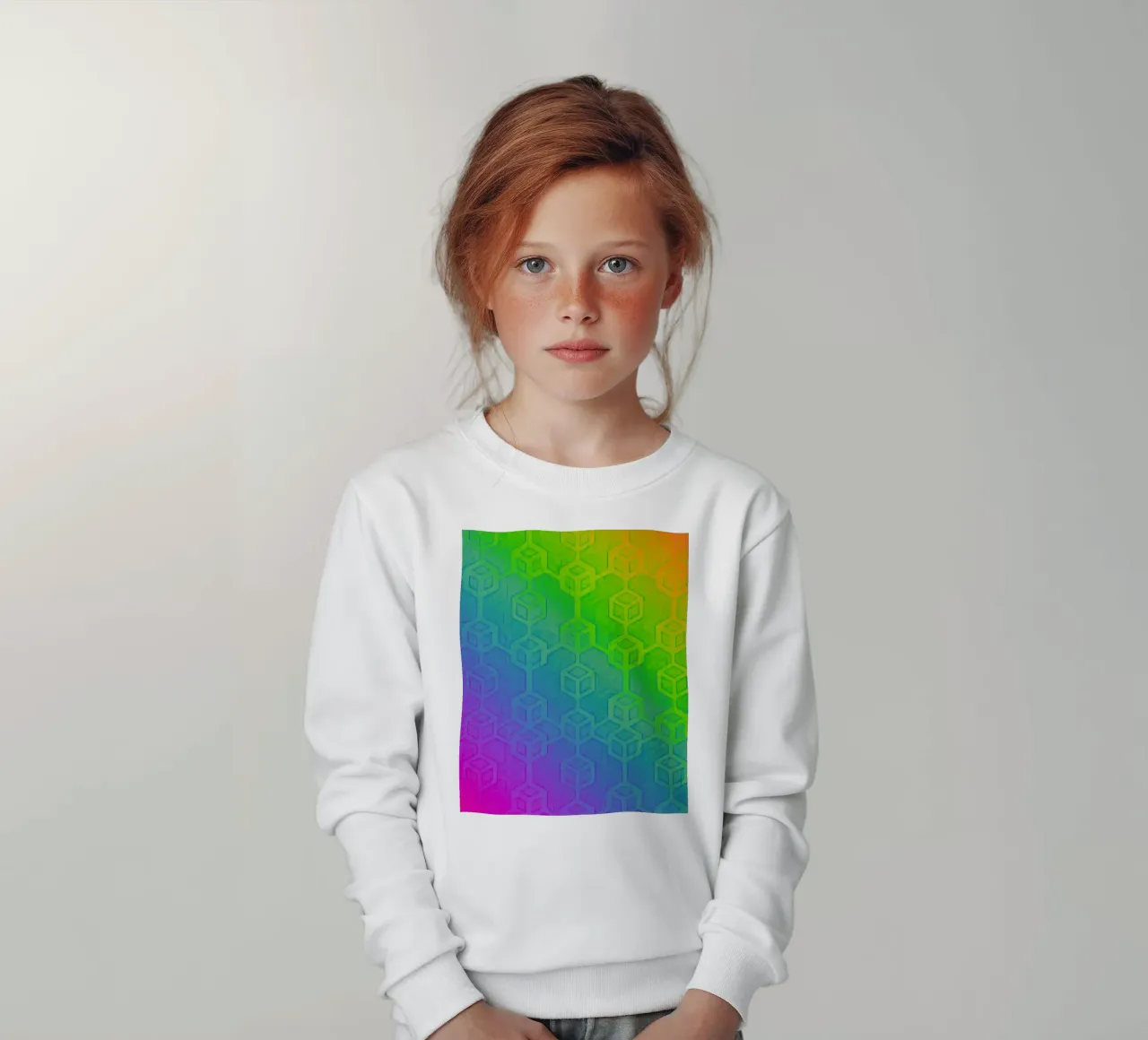 RainbowWarrior_Block_XRP felpa bambino da Crypto_Jungle