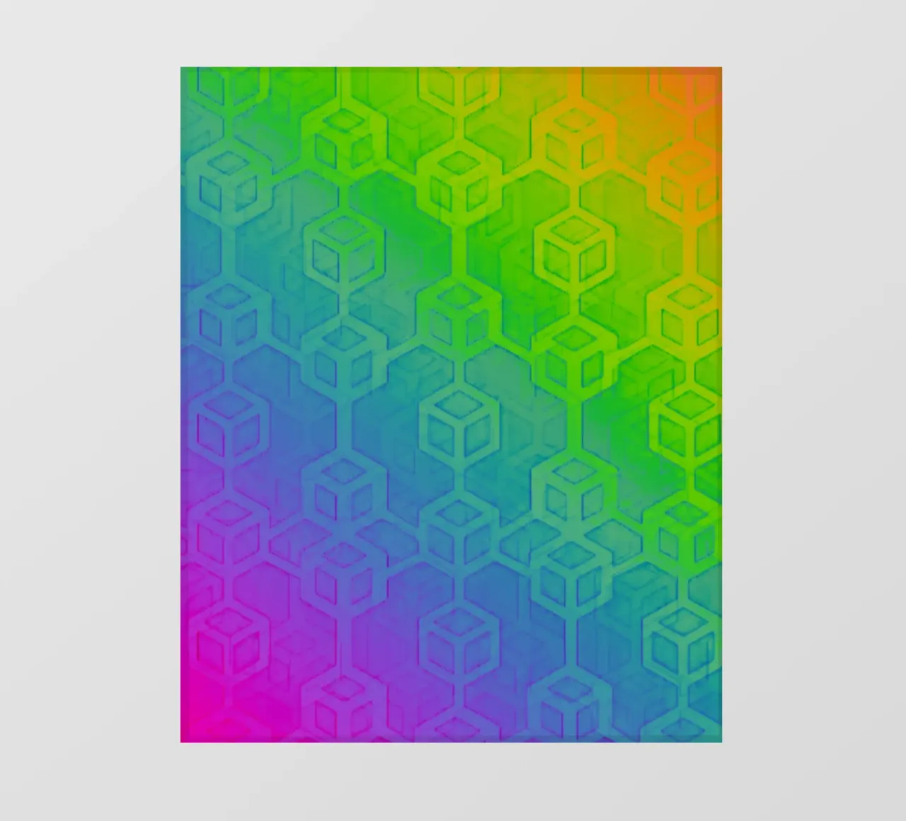 RainbowWarrior_Block_XRP pellicola backlit da Crypto_Jungle
