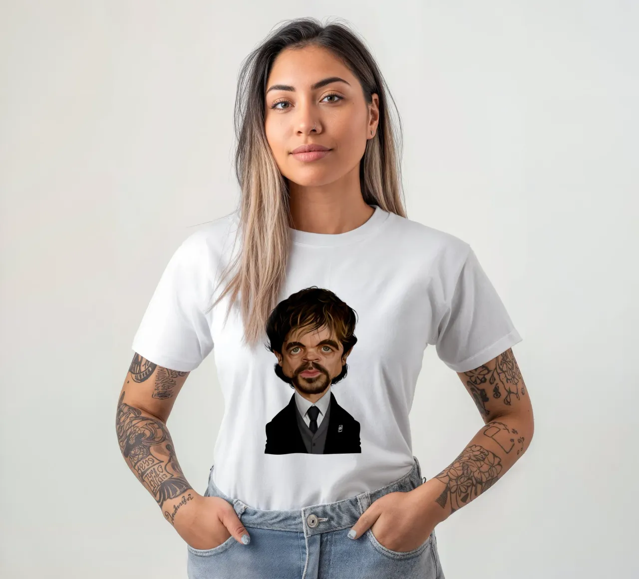 Peter Dinklage t-shirt da Rob Art | Illustration