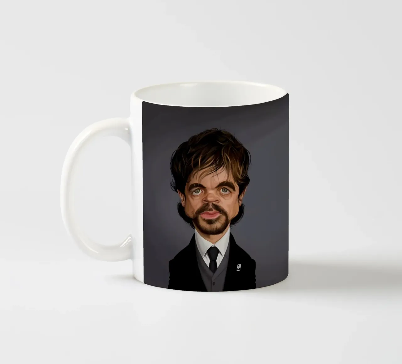 Peter Dinklage tazza in ceramica da Rob Art | Illustration