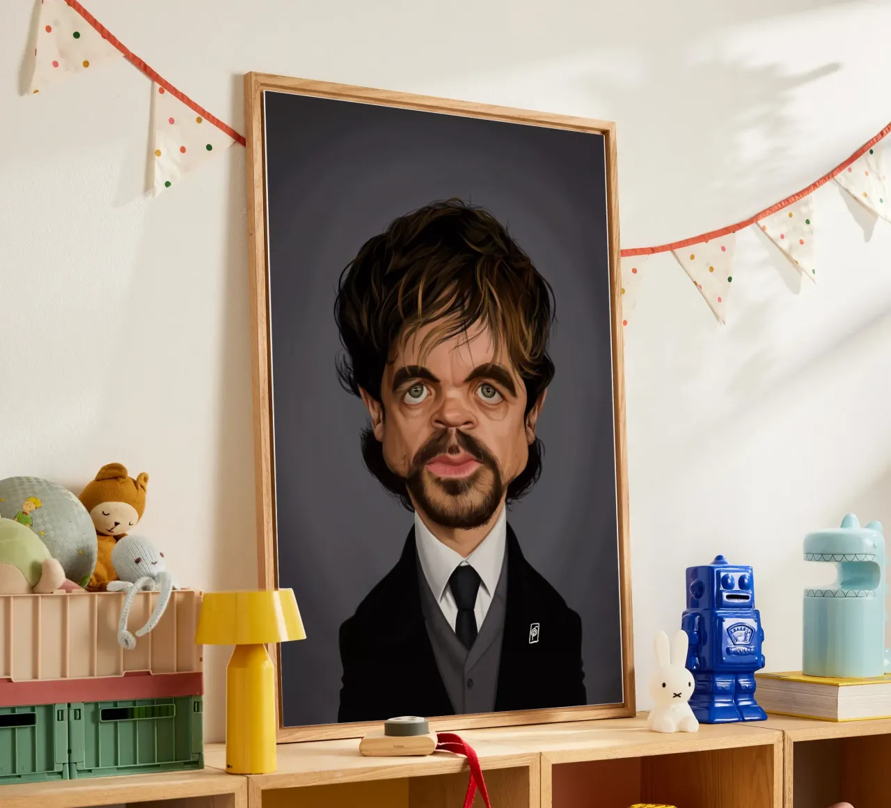 Peter Dinklage plexiglass da Rob Art | Illustration