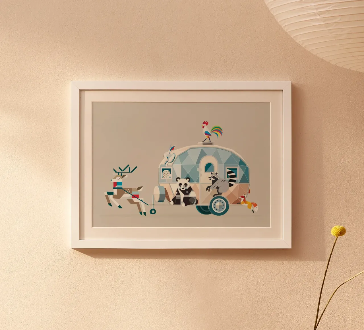 Viaggio con gli animali - carovane piene di avventure poster da namosh