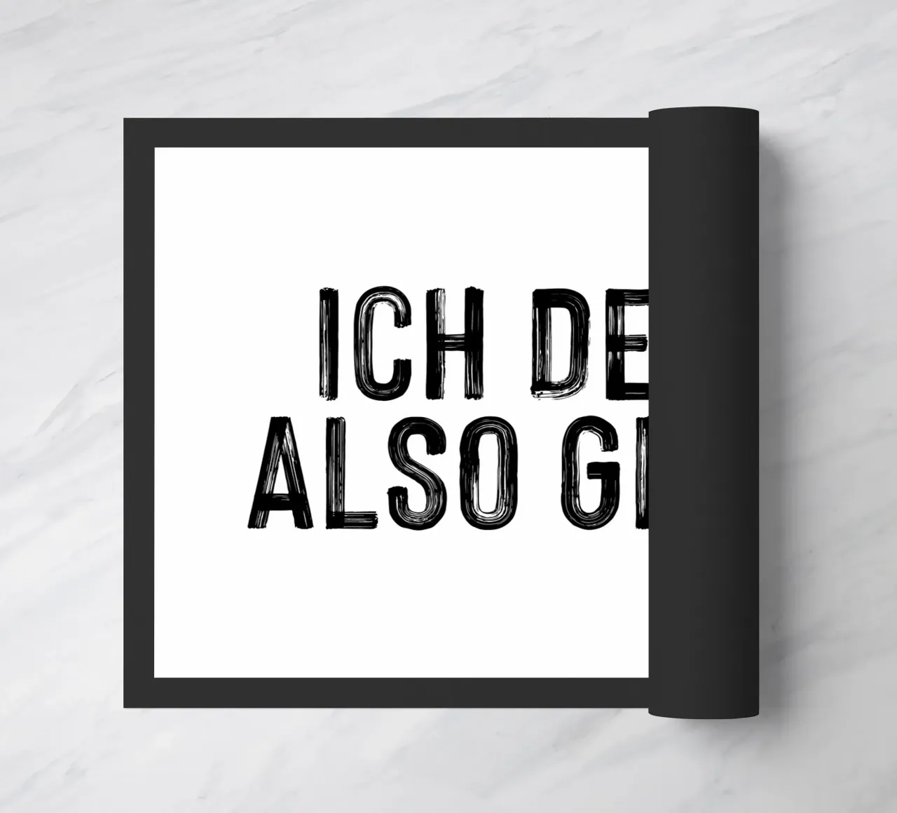 ICH DENKE ALSO GIN ICH zerbino da Katja Stehle Design
