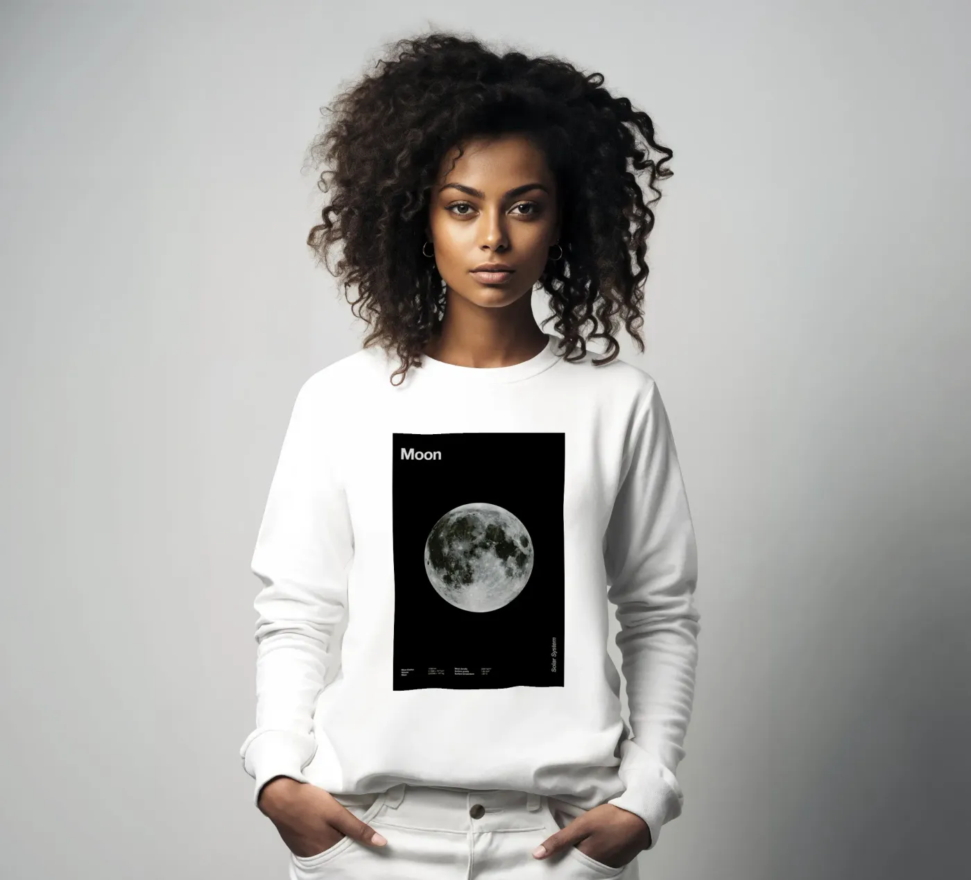 Moon felpa da Florent Bodart