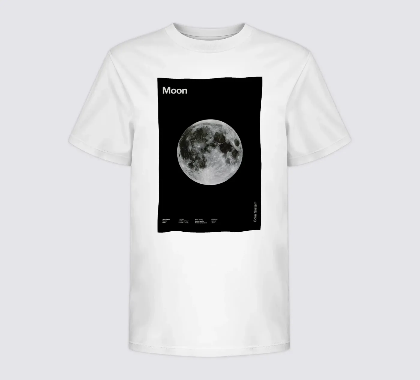 Moon t-shirt bambini da Florent Bodart